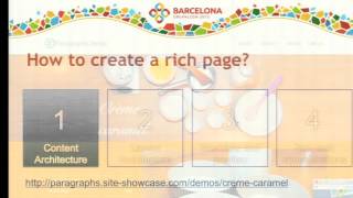 DrupalCon Barcelona 2015: Drupal architectures for flexible content