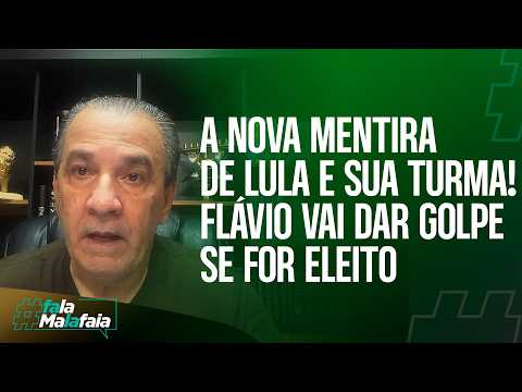 THE NEW LIE FROM LULA AND HIS GANG! FLÁVIO WILL STAGE A COUP IF ELECTED