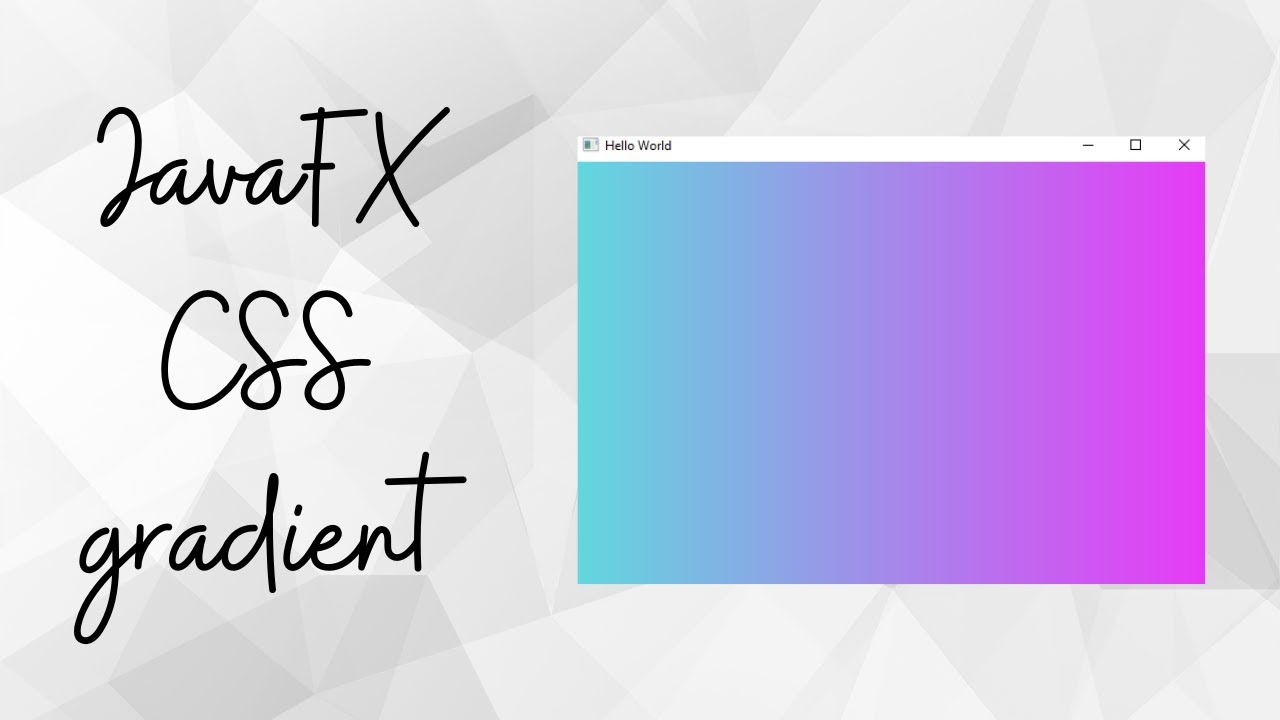 JavaFX CSS linear-gradient hứa hẹn mang đến cho bạn một hiệu ứng đẹp mắt với những sắc màu chuyển đổi mượt mà và sinh động. Hãy đến và khám phá những tính năng thú vị của JavaFX CSS linear-gradient ngay hôm nay!