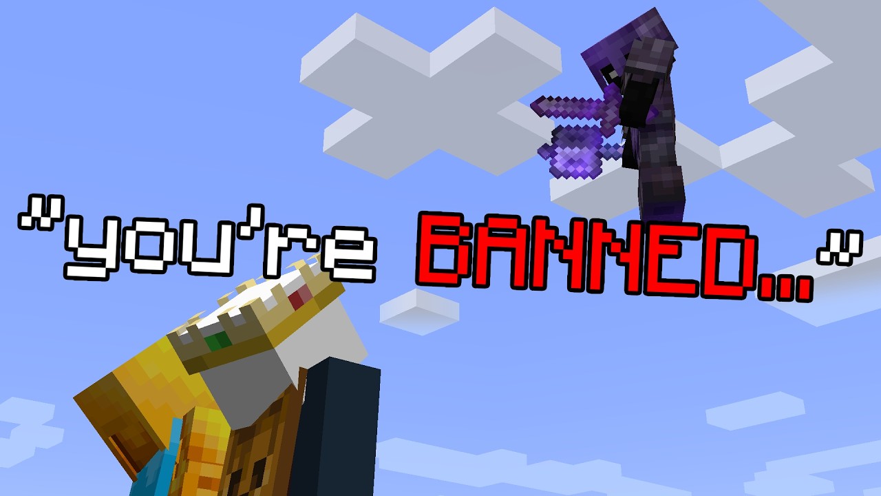 We Made A Minecraft Admin False Ban Us