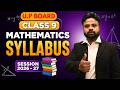 MathsShiksha | UP Board Class 9 Maths Complete Syllabus Discussion 2027 🚀 | New Pattern #class9 #yt