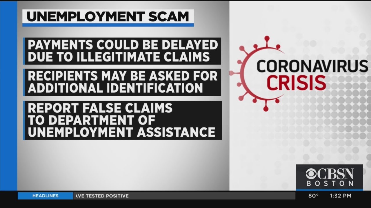 Massachusetts Hit By Nationwide Unemployment Scam Payments May Be Delayed Youtube