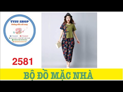 Video Hướng Dẫn Cắt May Đồ Bộ Mặc Nhà | Ở Nhà Với Tysushop... - youtube