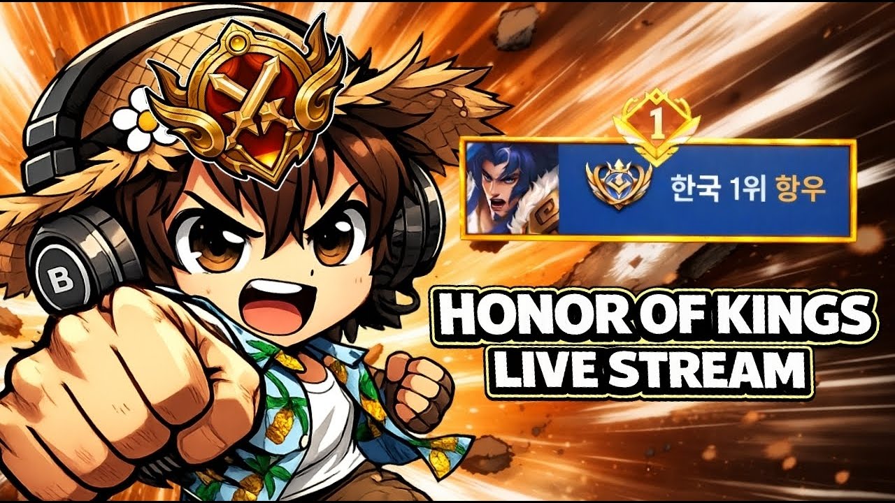 어쨋던 한국 1위 항우입니다..Anyway I'm Korea No.1 XiangYu #HOK #HONOROFKINGS #아너오브킹즈 #항우 #XIANGYU