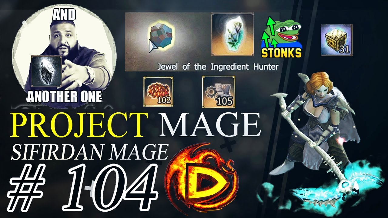 Jewel of the Ingredient Hunter! New Crafts, Sargon Bloodshed || Project Mage 