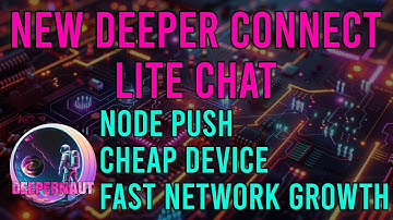 Deeper Network: The New Deeper Connect Lite Chat - New Cheap Device to Push Nodes