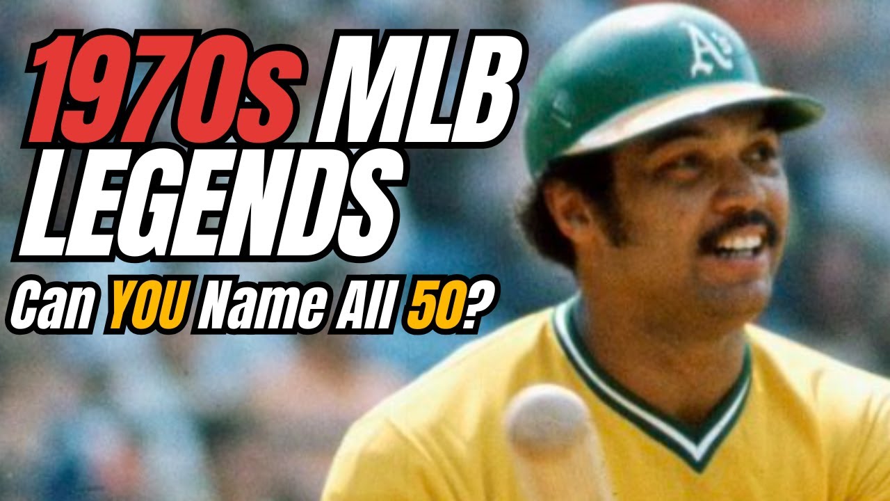 Can You Name All 50 MLB Legends of the 1970s? ⚾ | Baseball Trivia & MLB Quiz