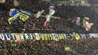 Coro tifosi Inter: Siam la Curva Nord Milano.