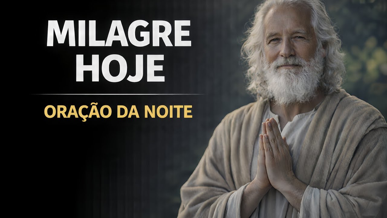 DEUS VAI OPERAR UM MILAGRE ENQUANTO VOCÊ DORME — ORAÇÃO DA NOITE