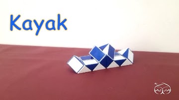 How To Make Kayak (Boat) With Rubik