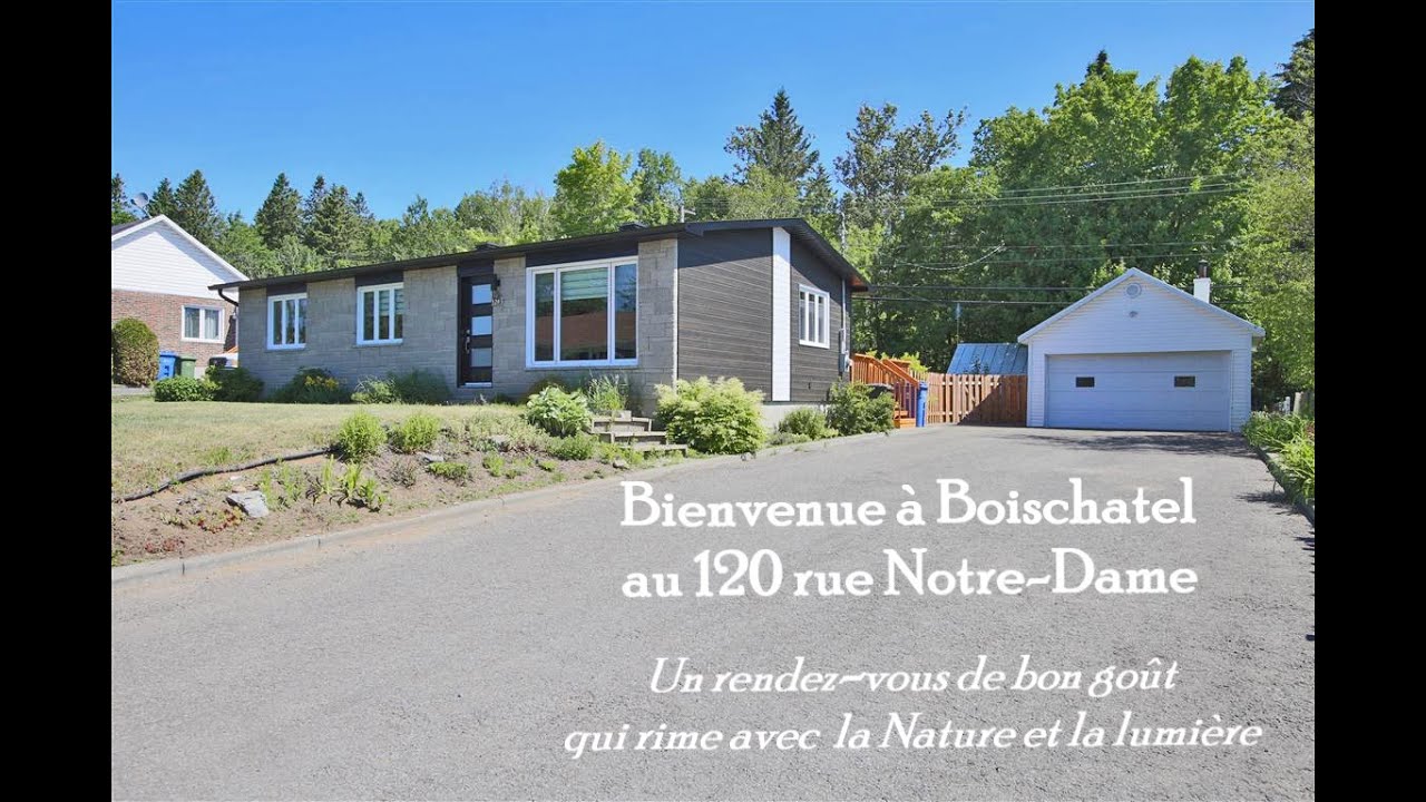 Bienvenue à Boischatel, au 120 rue NotreDame YouTube