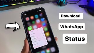 Download WhatsApp status in any iPhone || How to save Whatsapp Video status screenshot 5