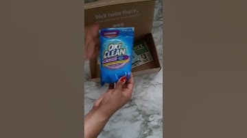 #unboxing products I recieved from Sampler #freesamples #sampler