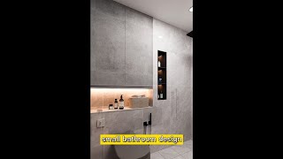 Small bathroom design  | House design idea | bathroom design #house #shorts screenshot 2