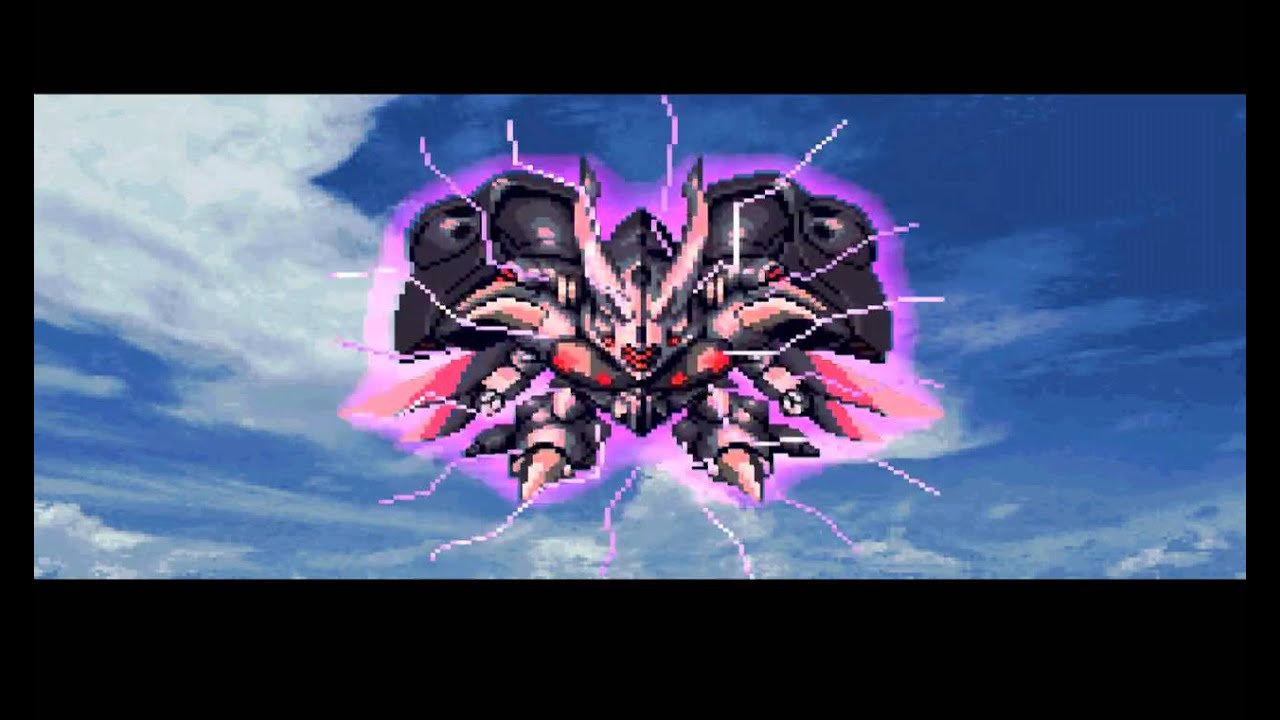 super robot wars f final ps1 hyper zwarth - YouTube