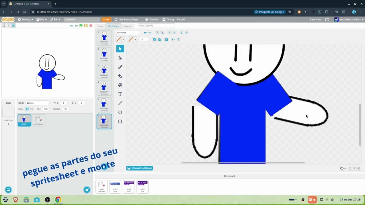 como animar no scratch (tutorial)