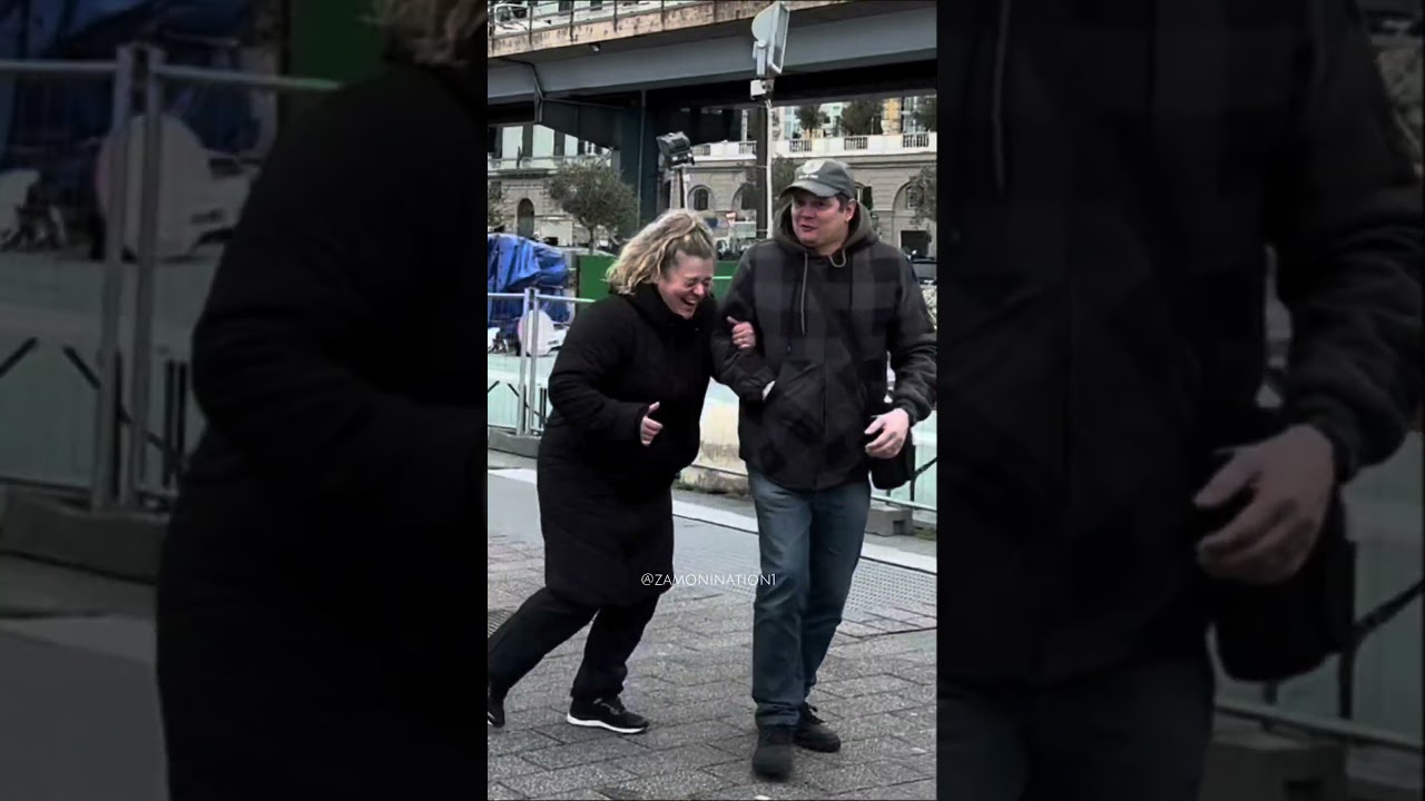 That reaction was automatic 😭😂&rdquo;#hilarious  #funny #bushmanprank