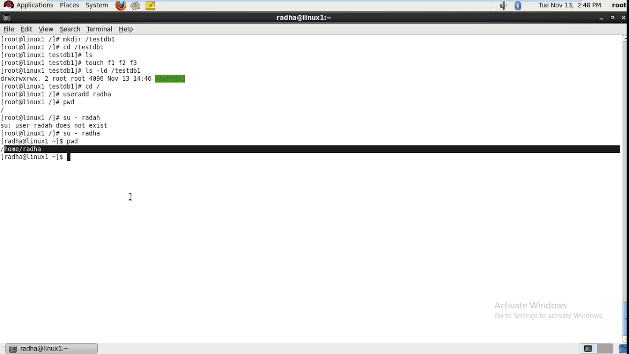 File permission Tutorial in Linux step by step - YouTube