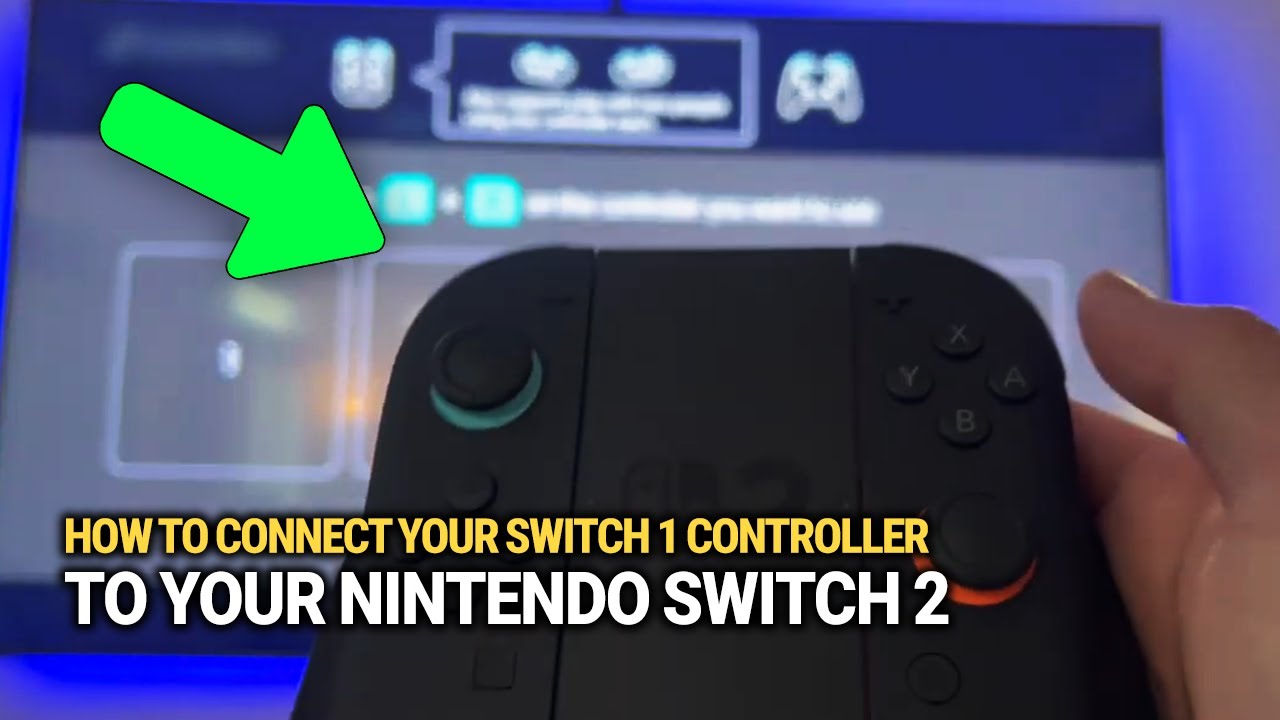 How To Connect Your Ninentedo Switch 1 Controller to Your Nintendo ...