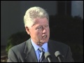 President Clinton's Remarks on Budget Negotiations (1999)