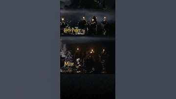 I remade a Harry Potter shot in Blender #cgi #vfx #breakdown #blender #harrypotter