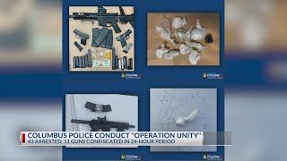 Over 40 arrested in central Ohio during ‘Operation Unity’ drug crackdown