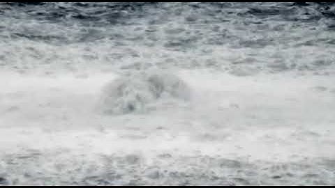 The Swedish coast guard took this video of the leak from the Russian gas pipe nordstream 1