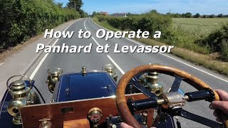 How to Operate a Panhard et Levassor