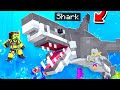 I Survived Stranded with SHARKS in Minecraft...