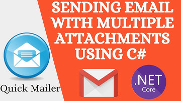 How to send email with single & multiple attachments using C#