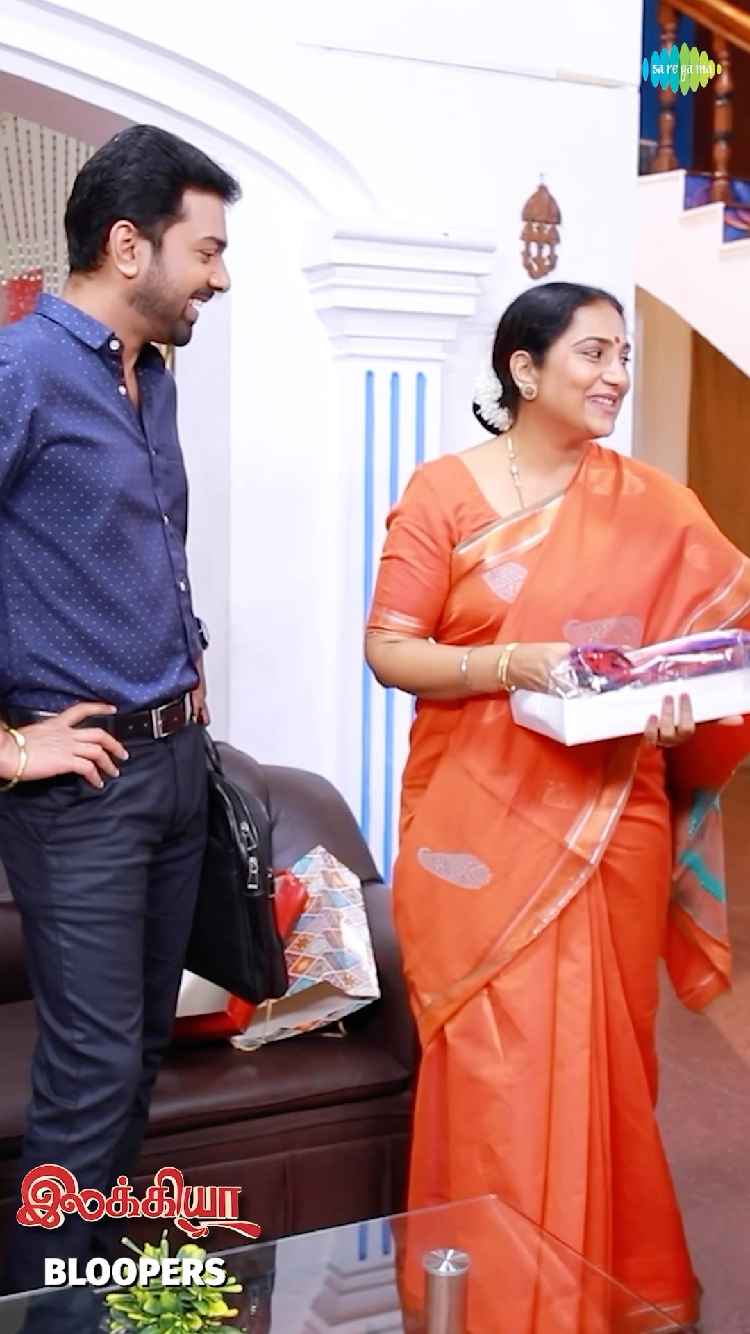 Ilakkiya Serial Bloopers Shorts | Behind The Scenes | Ep 96 - 2 | #shorts #ytshorts