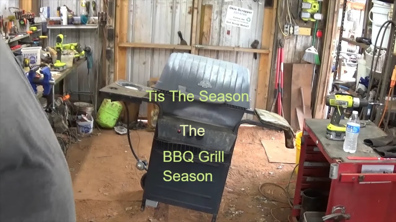 How to scrap out a BBQ Grill for brass and aluminum YouTube