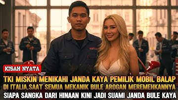 TKI MISKIN DIHINA❗BERHASIL MENIKAHI JANDA BULE KAYA PEMILIK MOBIL BALAP DI ITALIA