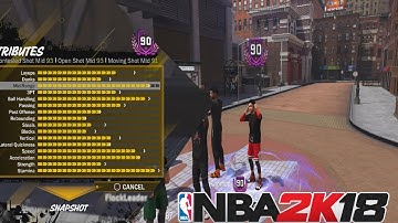 NBA 2K18 - 90 OVERALL Reaction & Attribute and Signature Animation Update
