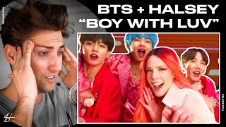 Video Editor Reacts to BTS 'Boy With Luv' feat. Halsey