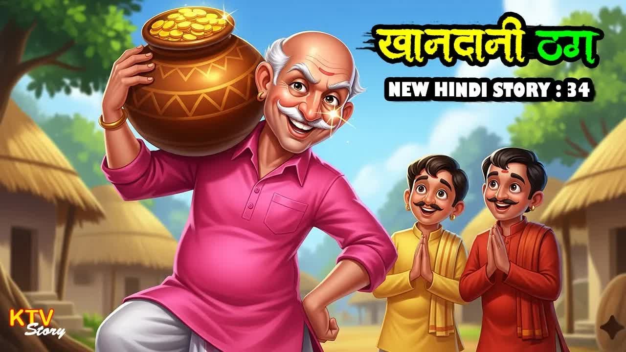 KTV688 खानदानी ठग की कहानी, Man Ko Chu Lene Wali 4 Kahaniya, New Bedtime Story, New hindi Story.