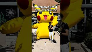 My experience at Pokémon GoFest 2026 #pokemongofest2026 #shorts #fyp #vlog