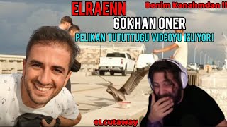 Elraenn - Gokhan Öner PELİKAN TUTMA videosunu Benim kanalımdan izliyor | Pelikan Videosuna Tepkisi