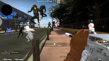 CSGO ZOMBIE ESCAPE ze_revue_starlight_v3 stage 1-2 On Ghostcap Server