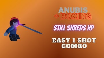 [YBA] Anubis Boxing in 1v1s SHREDS vampire users