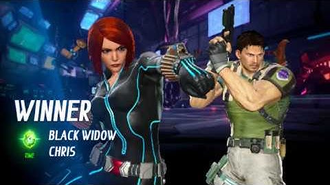 S.T.A.R.S. & S.H.I.E.L.D. Marvel vs. Capcom: Infinite - Arcade with Black Widow/Chris