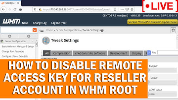 [🔴LIVE] How to disable remote access key from Reseller