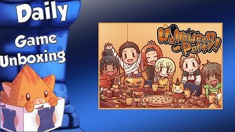 Daily Game Unboxing - Halloween Party