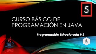5.- Programación Estructurada P3 - Java (Constantes y Operadores) Wealth