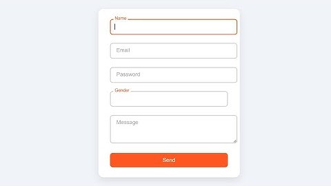 🔥 Prachtig contactformulierontwerp met HTML en CSS | Tutorial voor een modern UI-inlogformulier (...