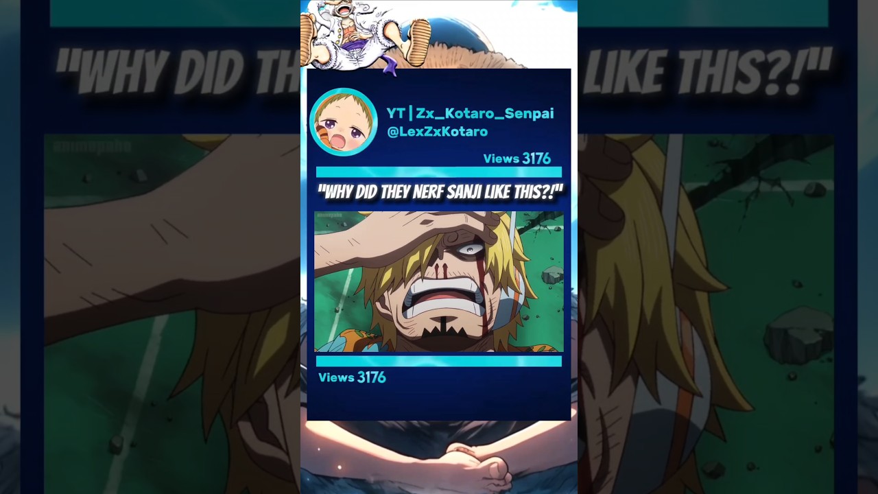 “This Scene PROVES They Nerfed Sanji Badly”|One Piece Egg Head|