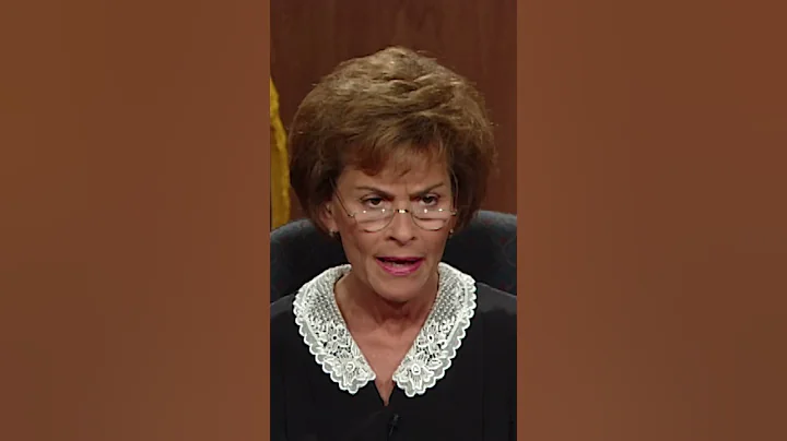 Actually, you wouldn't have to do this. #judgejudy #shorts