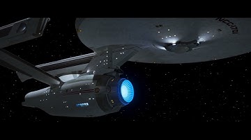 USS Enterprise Flyby (4K fan animation)