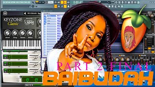 How to make BAIBUDA Beat in FL STUDIO 20 tutorial PART 2FINAL {MAFUNZO A-Z African style}