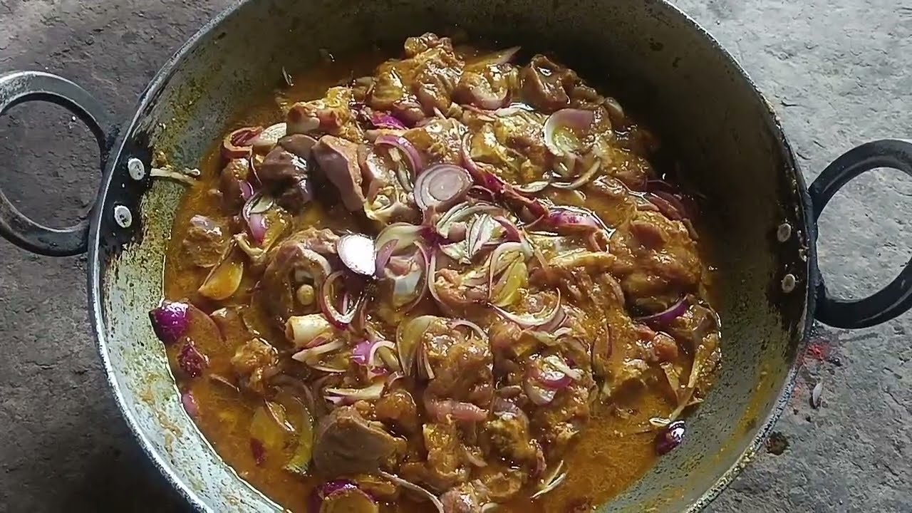 Assalam walekum मटन का सब्जी बनाई है